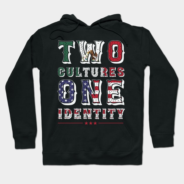 Two Cultures One Identity Hoodie by ryanjaycruz